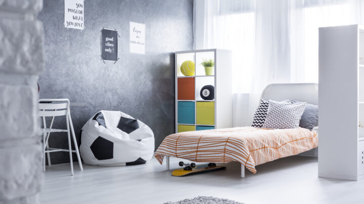 Detalles importantes en el dormitorio de un adolescente