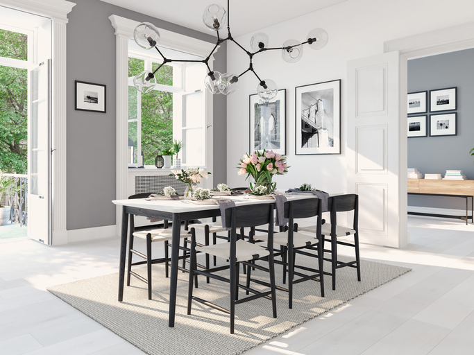 Claves para distribuir un salón con comedor