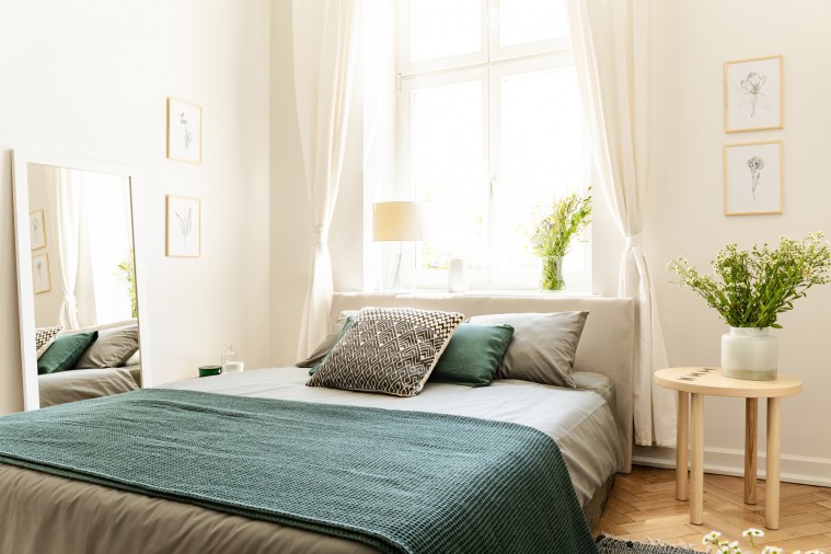 Cómo utilizar la ropa de cama en la decoración