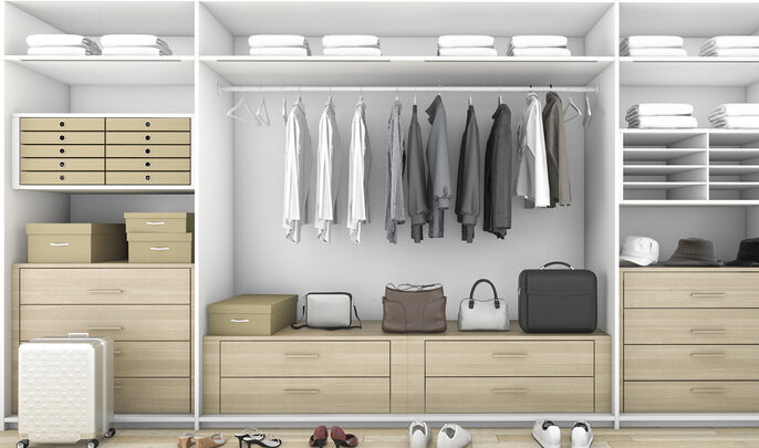 Cómo aprovechar una habitación para vestidor