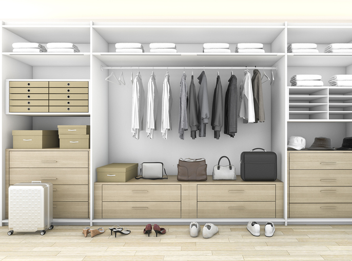 Cómo aprovechar una habitación para vestidor