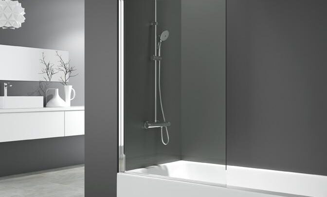 Mamparas modernas para bañera